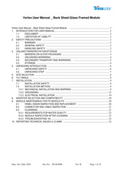 Trina Solar Vertex TSM-DE21 665 User Manual