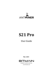 BITMAIN AntMiner S21 Pro User Manual
