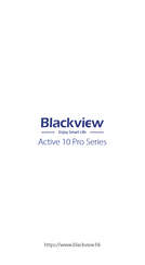 Blackview Active 10 Pro Series Quick Start Manual