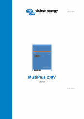 Victron energy MultiPlus 12/3000/120-50 230V VE.Bus Manual