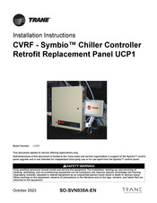 Trane Technologies Symbio CVRF UCP1 Installation Instructions Manual