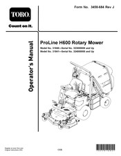 Toro 31040 Operator's Manual