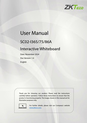 ZKTeco SC02-I365A User Manual