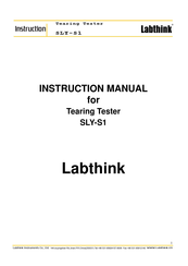 LABTHINK SLY-S1 Instruction Manual