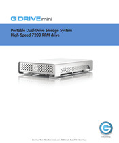 Hitachi G-Technology G-DRIVE mini Manual