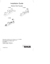 Kohler K-15251 Installation Manual