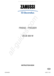Electrolux ZANUSSI ZECB 300 W Instruction Book