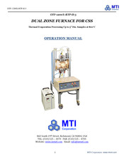 MTI RTP-II-5-R Operation Manual