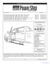 AMP Research 75154-01A-B Installation Manual