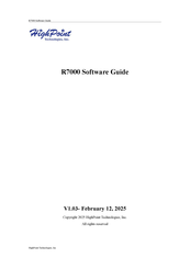 HighPoint RA7608AW Software Manual