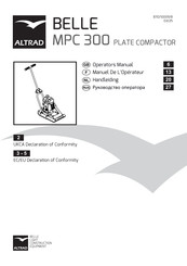 Altrad Belle MPC 300 Operator's Manual