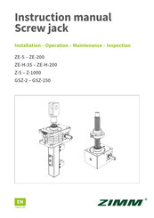 ZIMM ZE-5 Instruction Manual