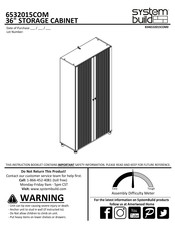 System Build Kendall 6532015COM Instruction Booklet