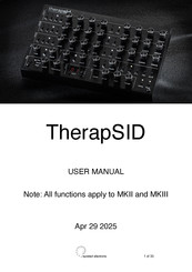 twisted electrons TherapSID MKIII User Manual