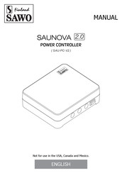 Sawo SAU-PC-V2 Manual