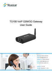 Yeastar Technology NeoGate TG100 User Manual