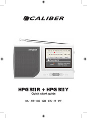 Caliber HPG 311 Y Quick Start Manual