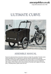 Amcargobikes Ultimate Curve Assemble Manual