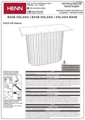 HENN SOLANA S424-128 Assembly Instructions Manual