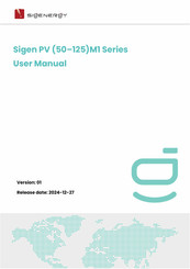 Sigenergy Sigen PV M1 Series User Manual