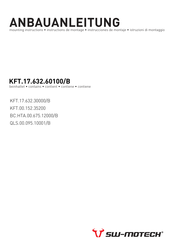 SW-Motech KFT.17.632.60100/B Mounting Instructions