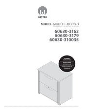 Bestar 60630-310035 Assembly Instructions Manual