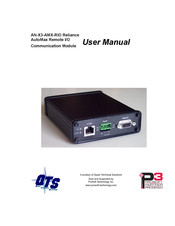 ProSoft Technology QTS AN-X3-AMX-RIO User Manual