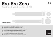 Nice E Z M Instructions And Warnings For Installation And Use