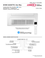 Samsung Lennox M1WD009S6 Instructions Manual