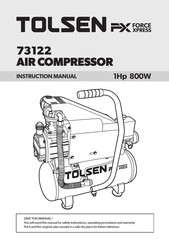 TOLSEN TOOLS FORCE XPRESS 73122 Instruction Manual