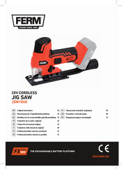 Ferm JSM1040 Original Instructions Manual