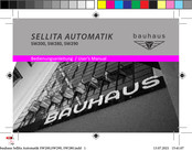 bauhaus SELLITA AUTOMATIK SW290 User Manual