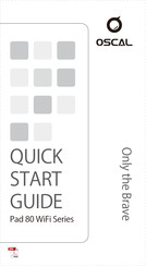 OSCAL Pad 80 WiFi Series Quick Start Manual