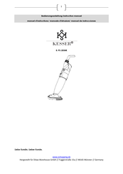 Kesser K-PS-2054K Instruction Manual