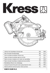 KRESS KUE15 Series Manual