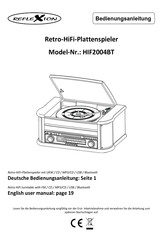 Reflexion HIF2004BT User Manual