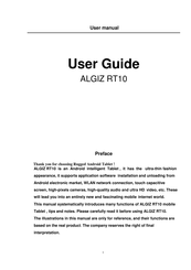 HandHeld ALGIZ RT10 User Manual