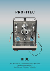 Profitec CM500013 User Manual