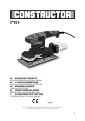 Constructor CTS331 Original Instructions Manual