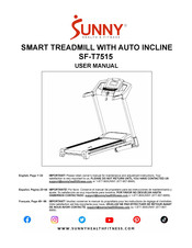 Sunny Health & Fitness SF-T7515 User Manual