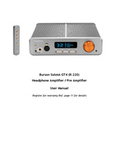 Burson Soloist GT4 User Manual