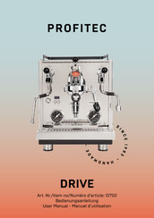 Profitec DRIVE User Manual