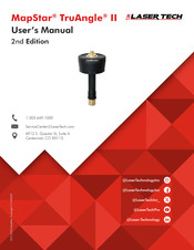 LASER TECH MapStar TruAngle II User Manual