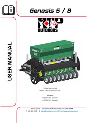 RTP Outdoors Genesis 8 User Manual