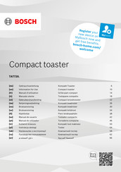 Bosch TAT720 Series Information For Use