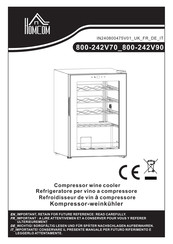 HOMCOM 800-242V90 Manual