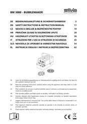 Silva Homeline BM 3000 Safety Instructions & Instruction Manual