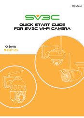 SV3C C13 Quick Start Manual