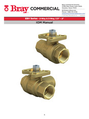 Bray EBV Series Iom Manual