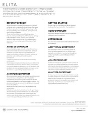 Signature Hardware ELITA 955139-C Installation Instructions Manual